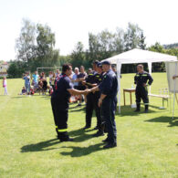 Hasičské závody na hřišti v Dolních Jirčanech 26.5.2012