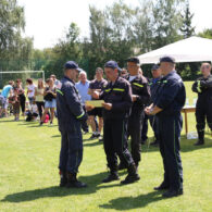 Hasičské závody na hřišti v Dolních Jirčanech 26.5.2012