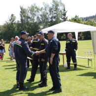 Hasičské závody na hřišti v Dolních Jirčanech 26.5.2012