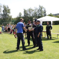 Hasičské závody na hřišti v Dolních Jirčanech 26.5.2012