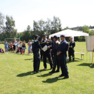 Hasičské závody na hřišti v Dolních Jirčanech 26.5.2012