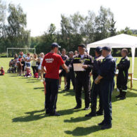 Hasičské závody na hřišti v Dolních Jirčanech 26.5.2012