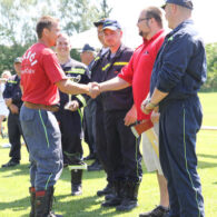 Hasičské závody na hřišti v Dolních Jirčanech 26.5.2012