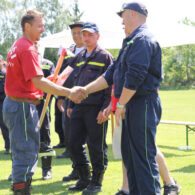 Hasičské závody na hřišti v Dolních Jirčanech 26.5.2012