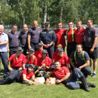 Hasičské závody na hřišti v Dolních Jirčanech 26.5.2012