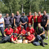 Hasičské závody na hřišti v Dolních Jirčanech 26.5.2012