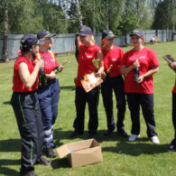 Hasičské závody na hřišti v Dolních Jirčanech 26.5.2012