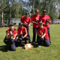 Hasičské závody na hřišti v Dolních Jirčanech 26.5.2012