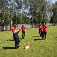 Hasičské závody na hřišti v Dolních Jirčanech 26.5.2012