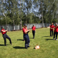 Hasičské závody na hřišti v Dolních Jirčanech 26.5.2012