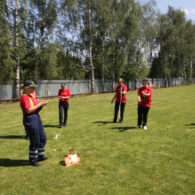 Hasičské závody na hřišti v Dolních Jirčanech 26.5.2012