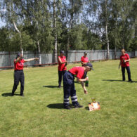 Hasičské závody na hřišti v Dolních Jirčanech 26.5.2012