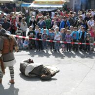 Svatováclavské posvícení na návsi v Dolních Jirčanech