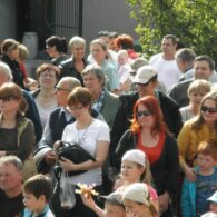 Svatováclavské posvícení na návsi v Dolních Jirčanech