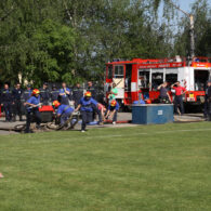 Hasičské závody na hřišti v Dolních Jirčanech 26.5.2012