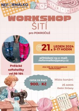 Workshop ŠITÍ pro pokročilé