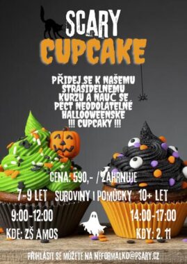 Pečení strašidelných CupCake 02.11.2024