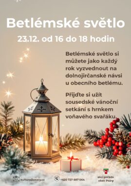 Betlémské světlo 2025 Betlémské světlo 2025