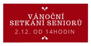 Vánoční setkání seniorů