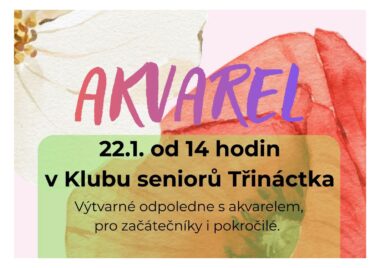 Výtvarné odpoledne s akvarelem