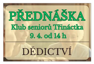 Přednáška na téma 