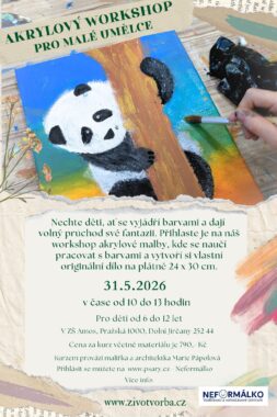 Workshop akrylová malba pro děti i dospělé 31.5.2026