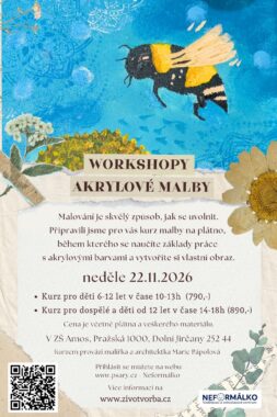 Workshop akrylová malba pro děti i dospělé 22.11.2026